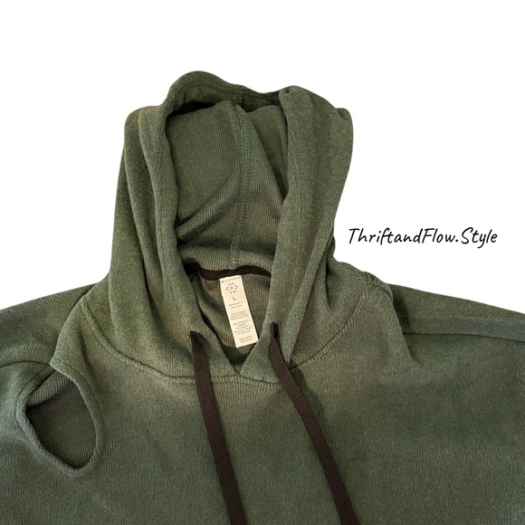 NWT | COZY LIGHT SWEATER BY NANETTE LEPORE | DUCK GREEN - Picture 5 of 6